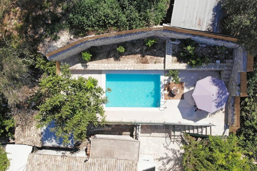 Villa Paxos Adamantia With Private Pool ไกออส ภายนอก รูปภาพ